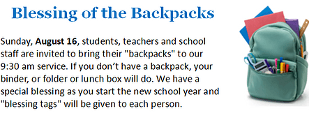 8_6_26 Backpack Blessing